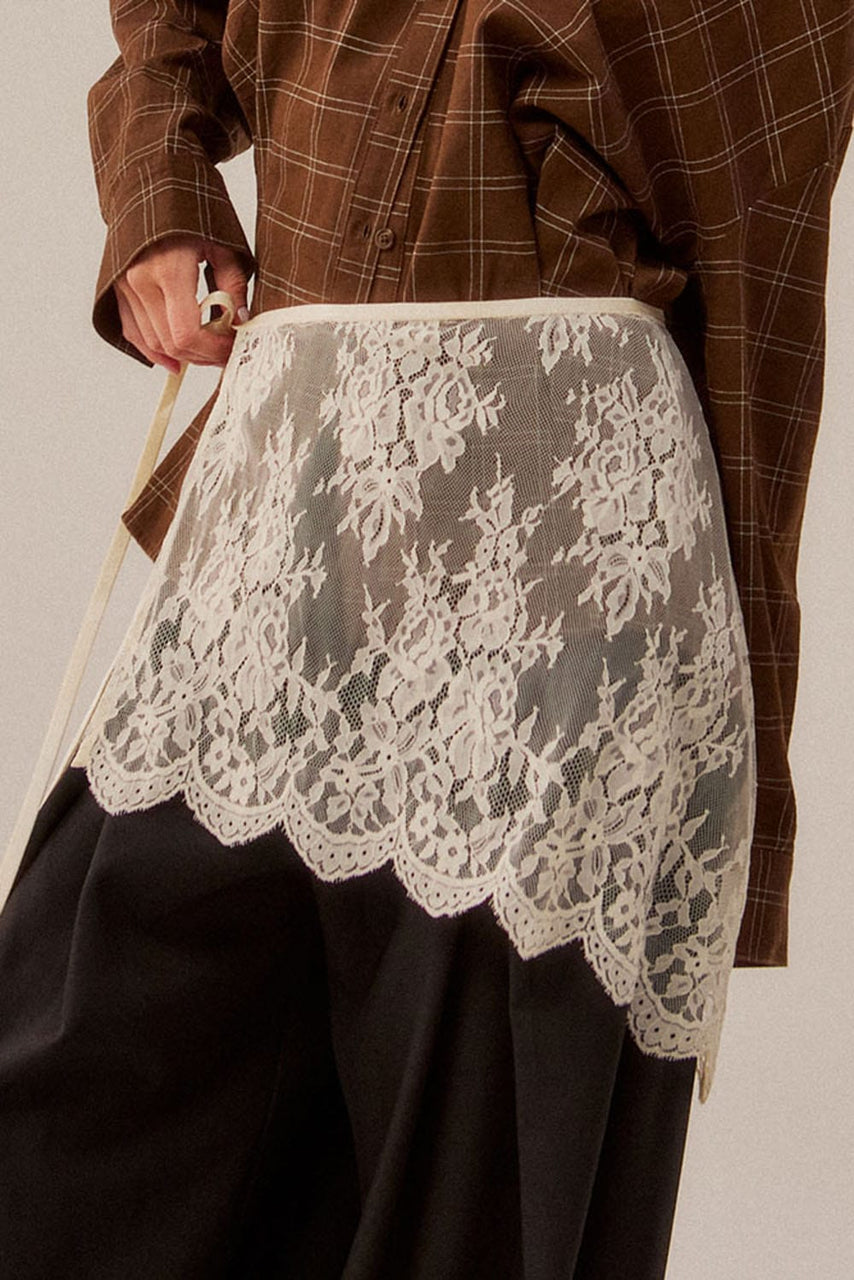 Lace Wrap in Cream