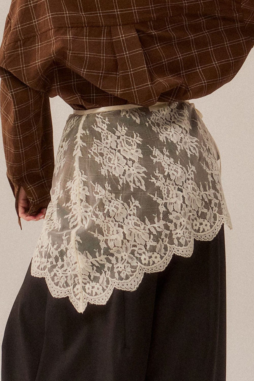 Lace Wrap in Cream