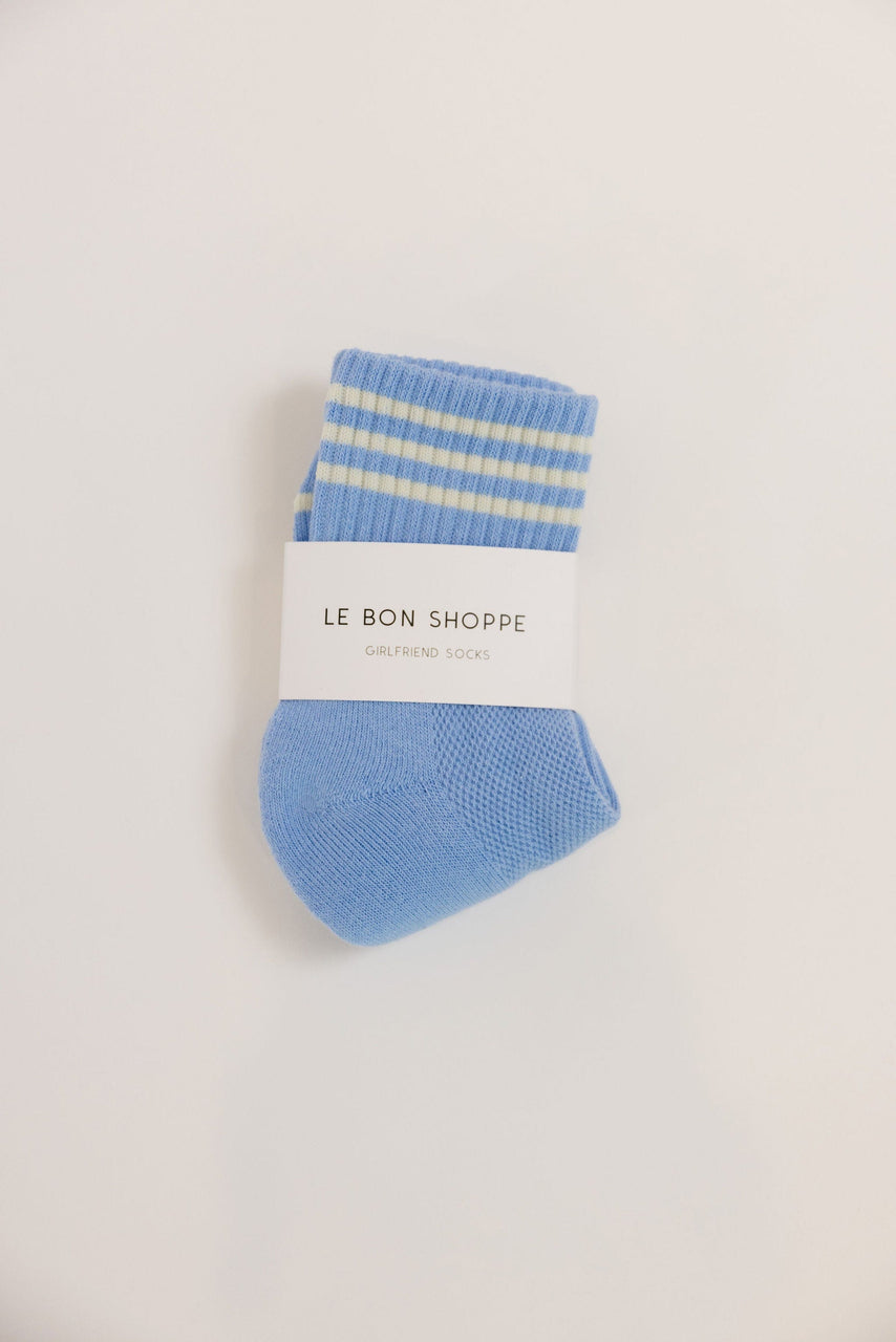 Le Bon Shoppe Girlfriend Sock in Parisian Blue