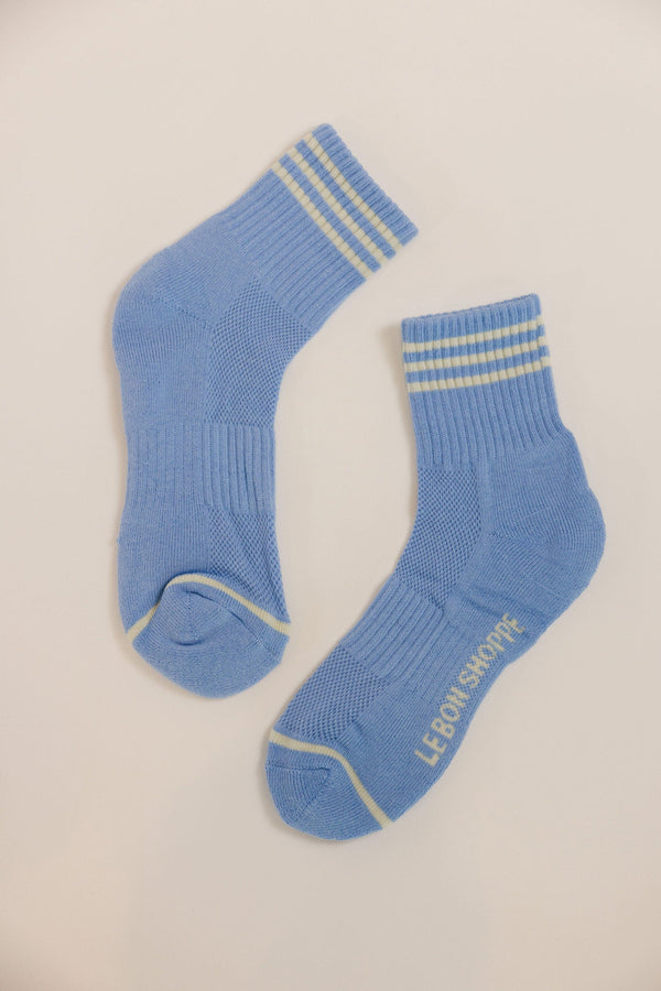 Le Bon Shoppe Girlfriend Sock in Parisian Blue