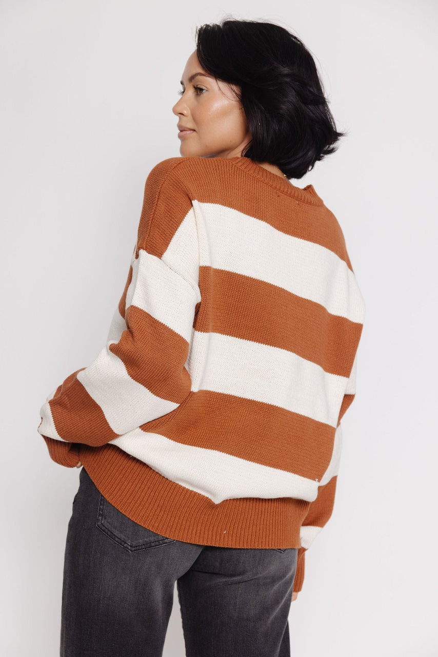 Leilani Sweater in Cafe/Ivory