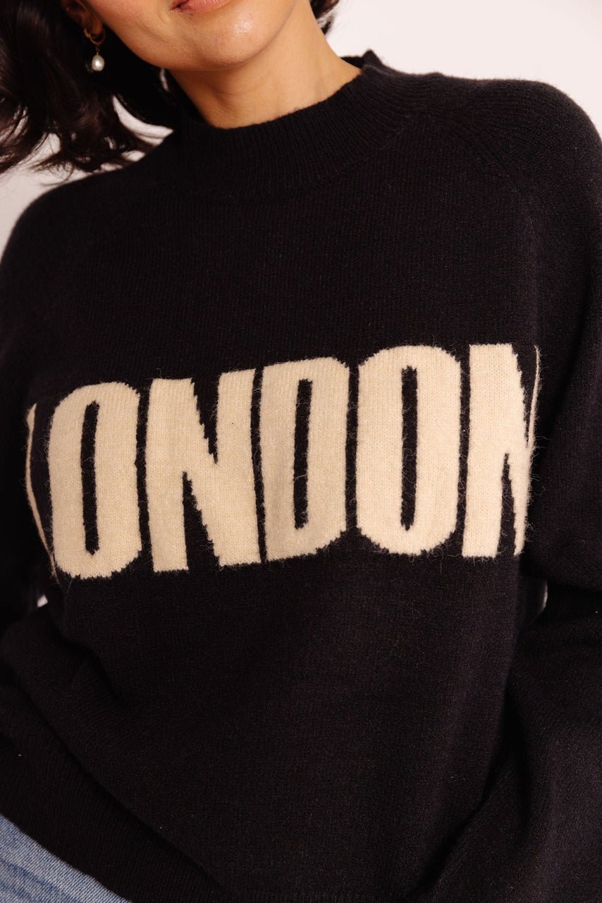 London Sweater in Black