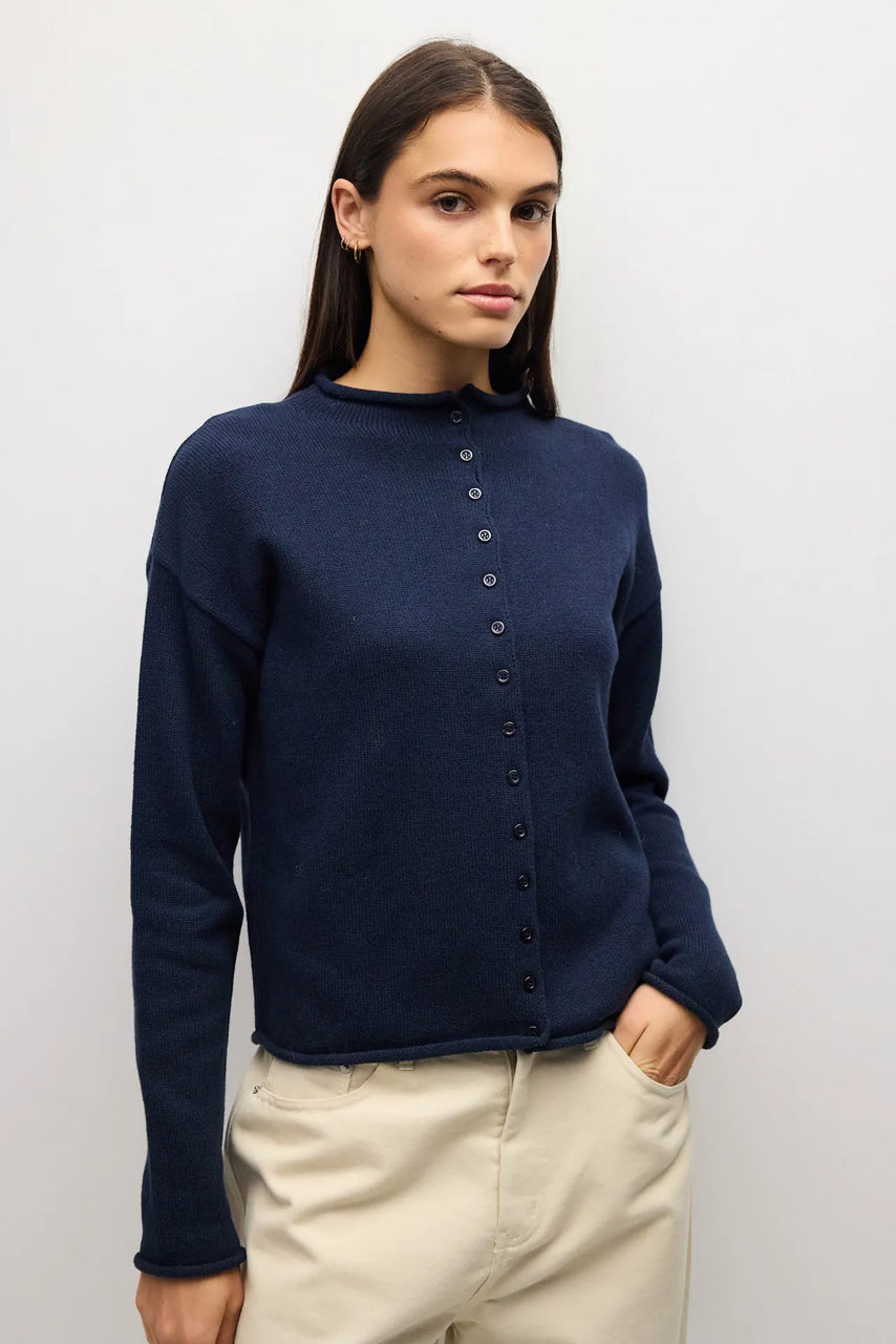 Marlo Cardigan in Navy