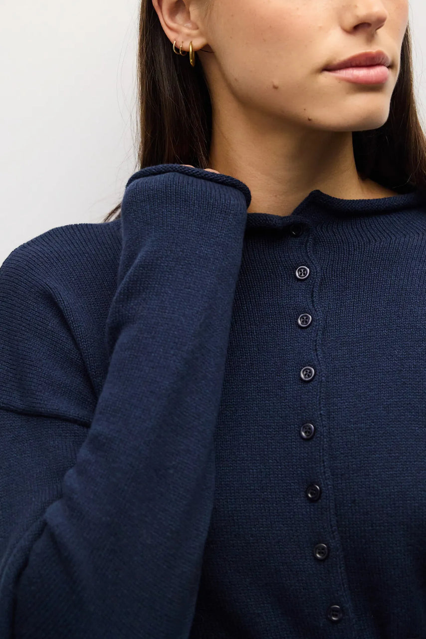 Marlo Cardigan in Navy