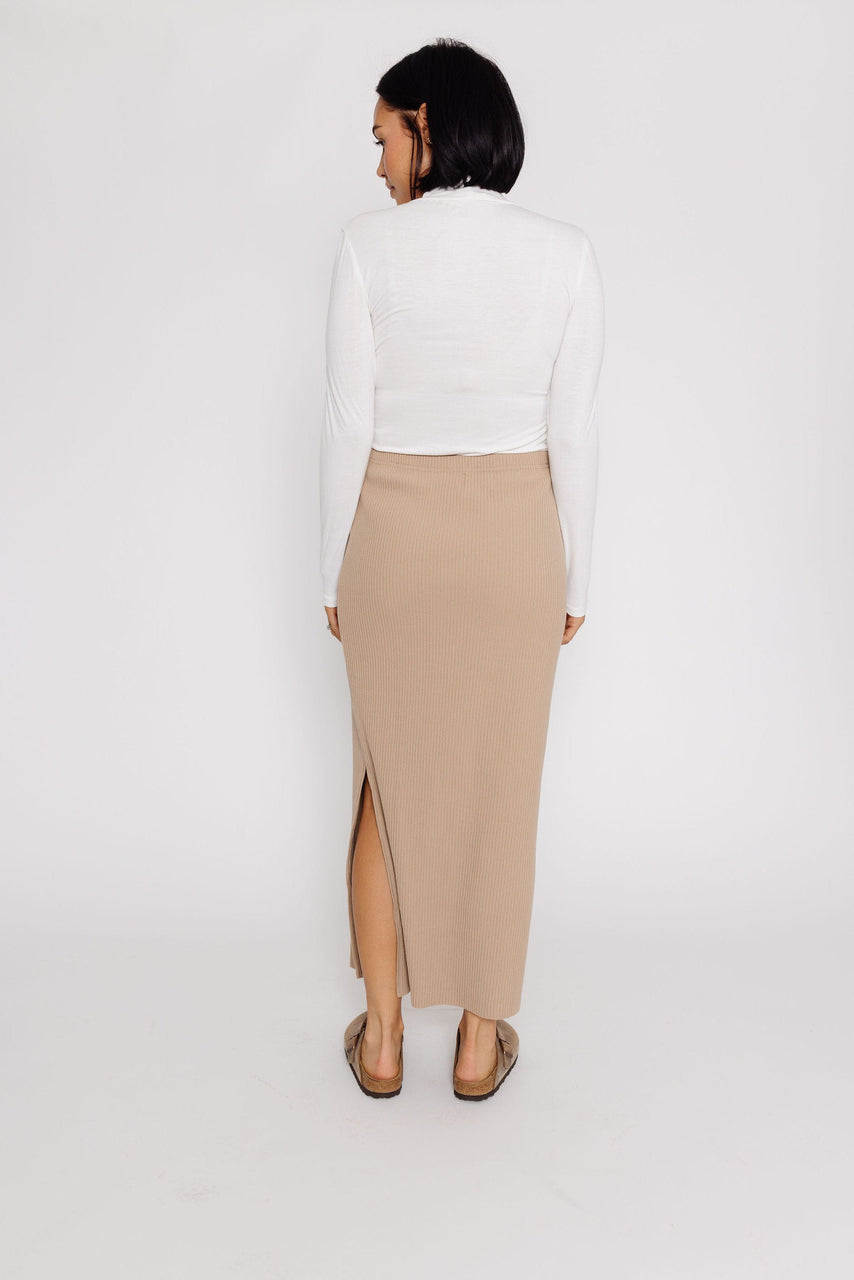 Martha Skirt in Taupe