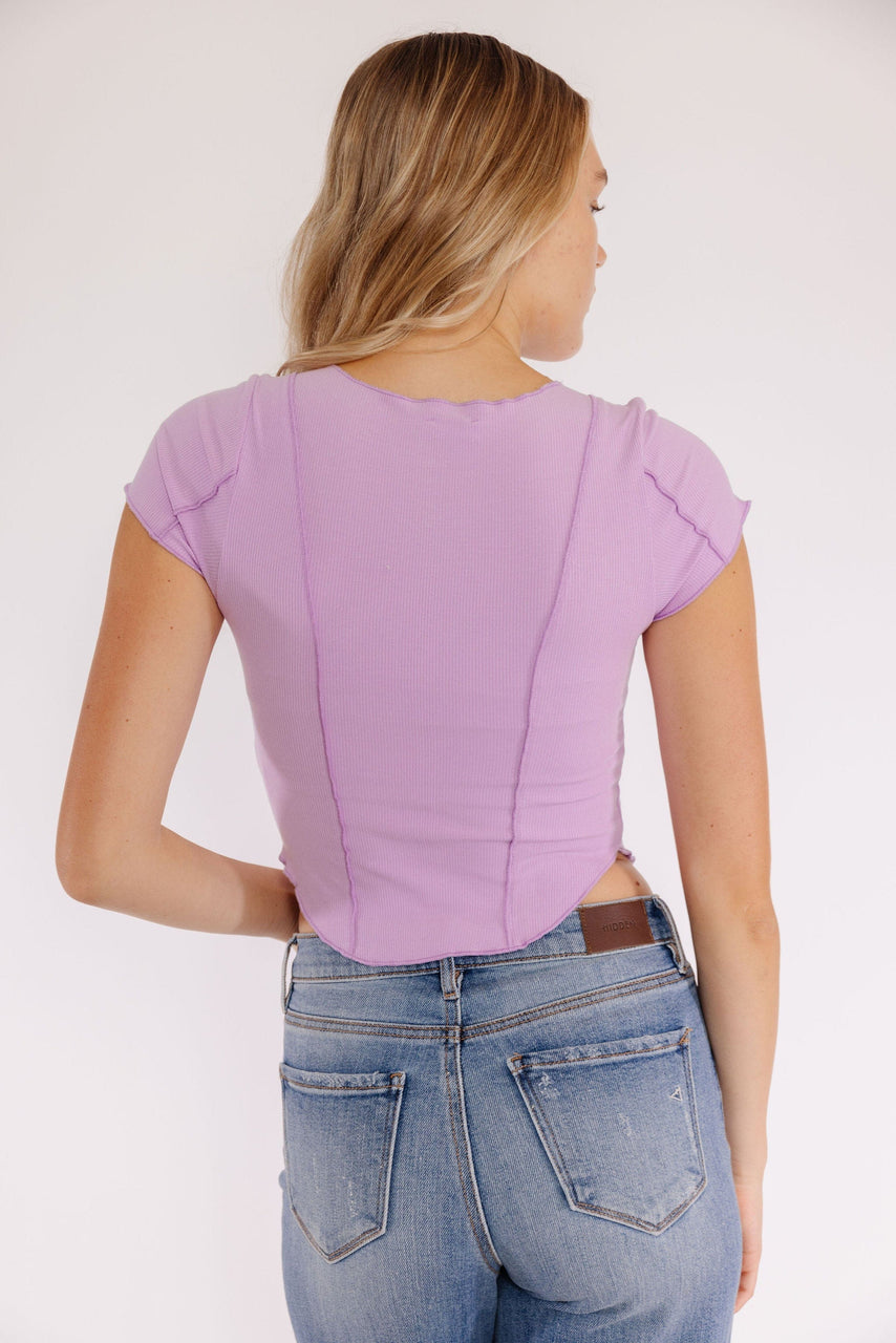 McGowan Tee in Lavender