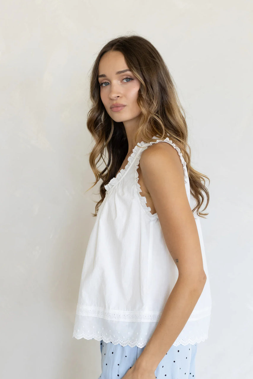 Mica Blouse in White
