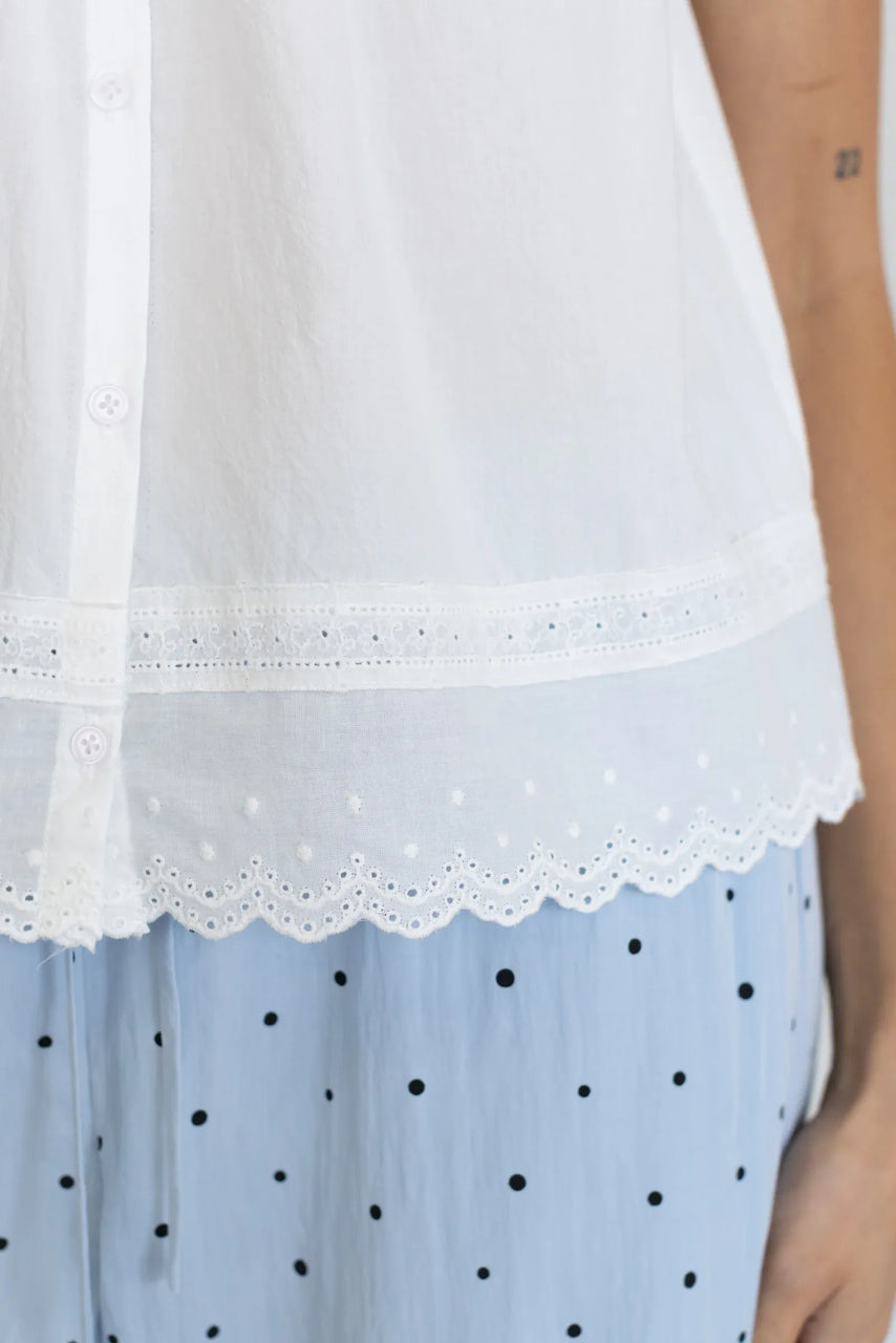Mica Blouse in White