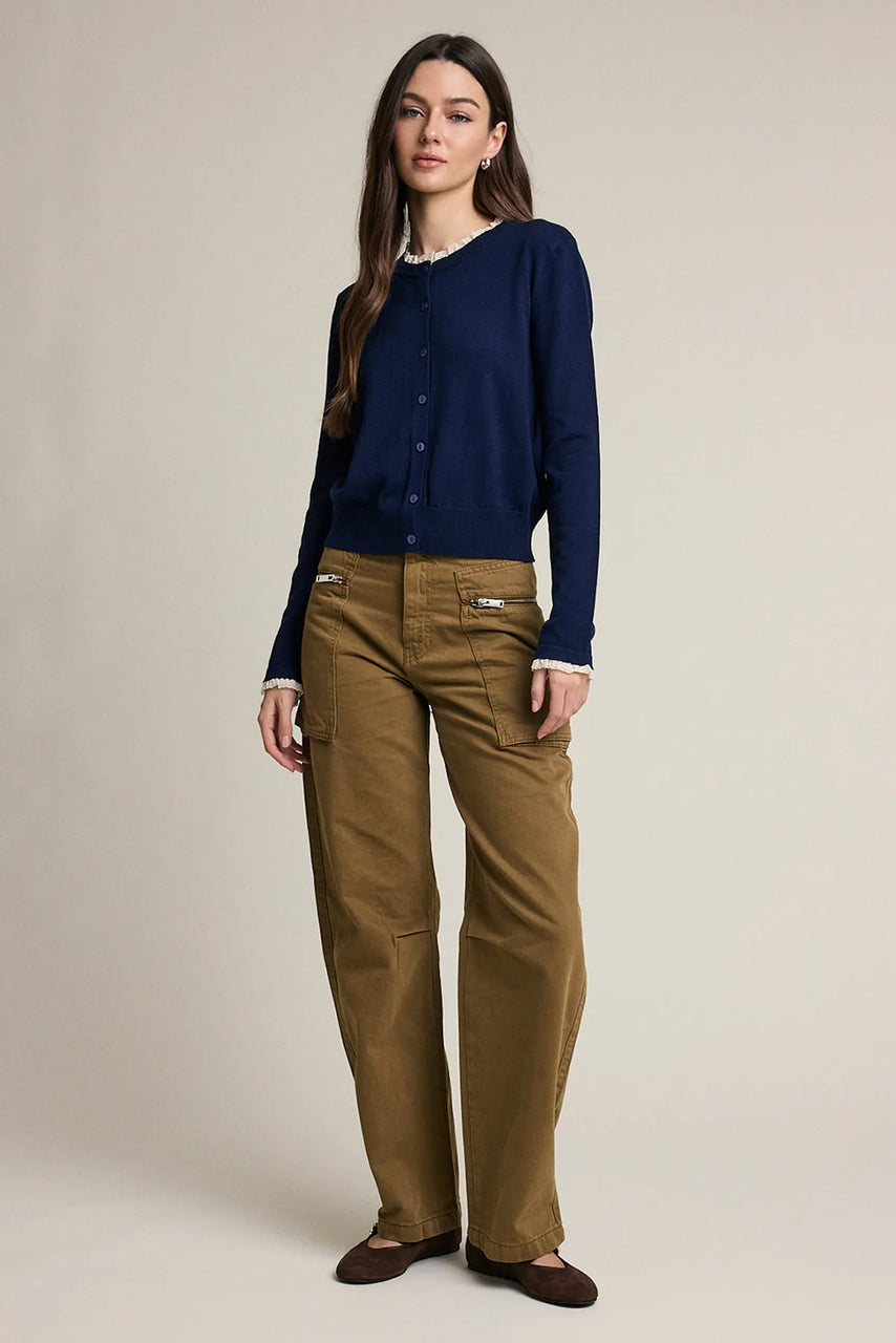 Navie Cardigan in Navy
