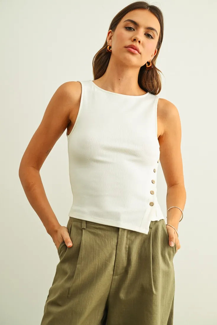 Nellie Tee in Cream