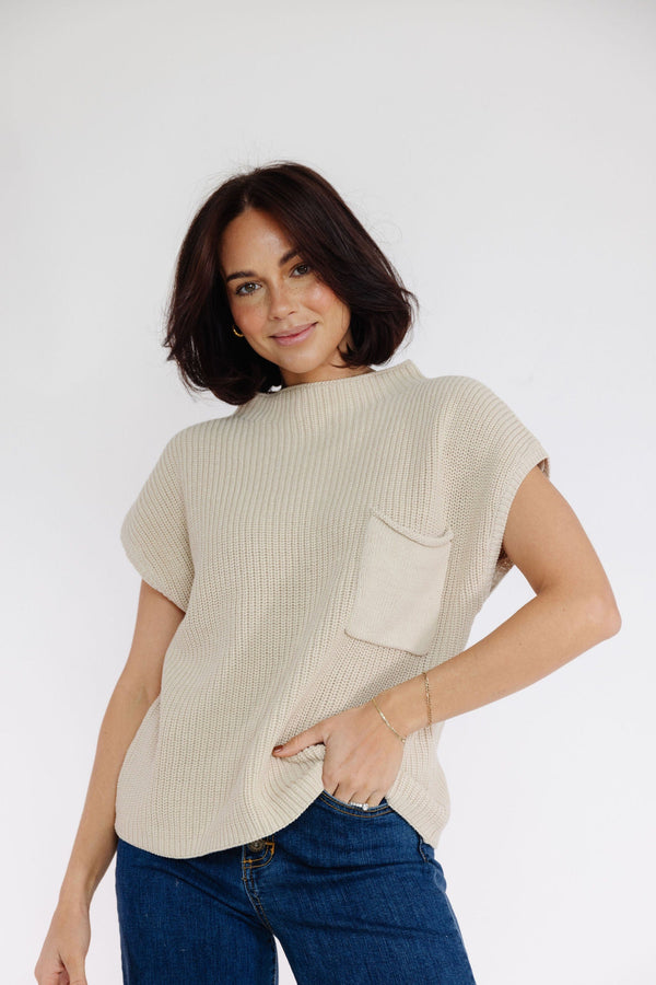 Pasco Sweater in Natural