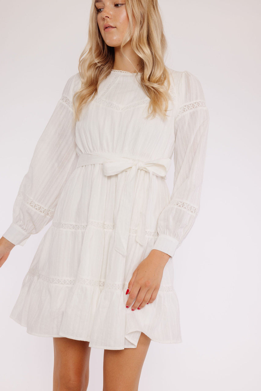 Reese Dress in Off White