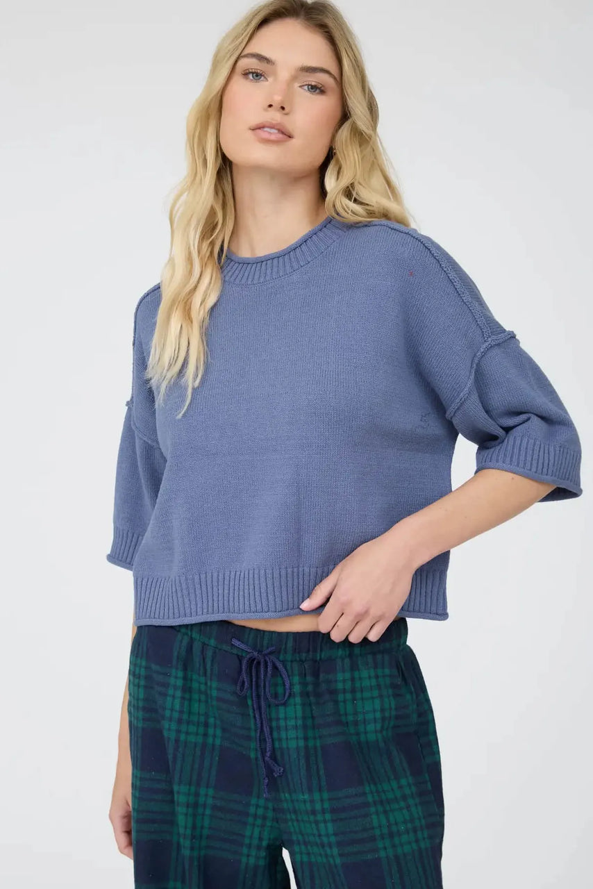 Ronin Sweater in Denim