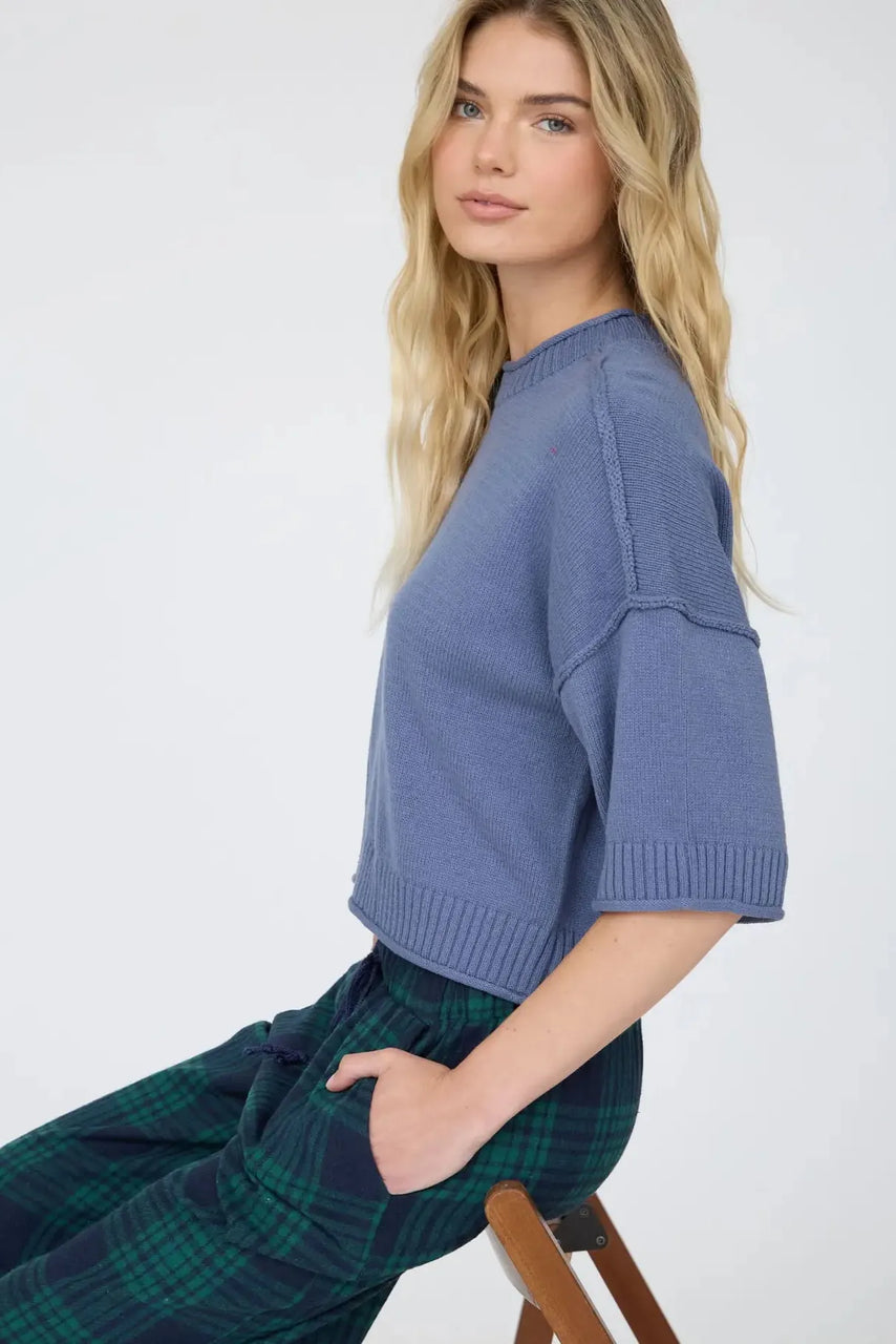 Ronin Sweater in Denim