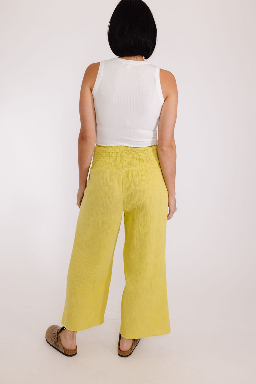 Rori Pant in Lime