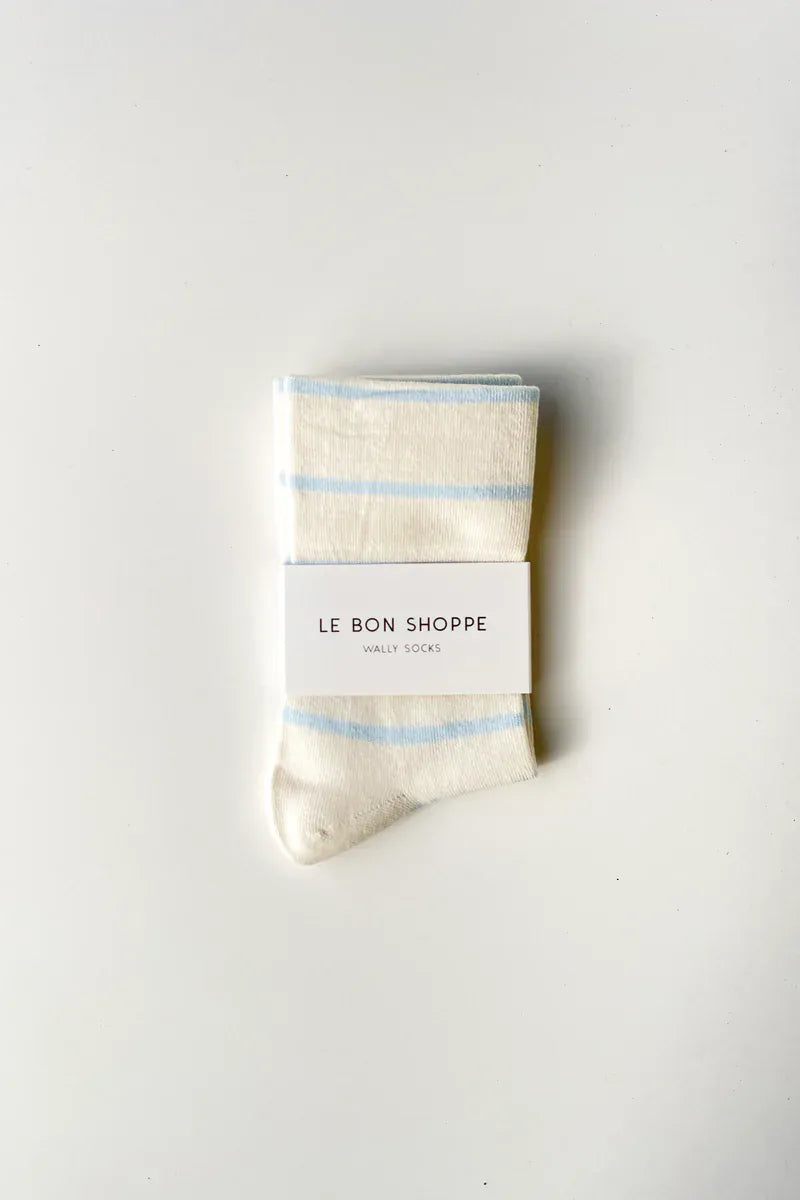Le Bon Shoppe Wally Socks in Sky