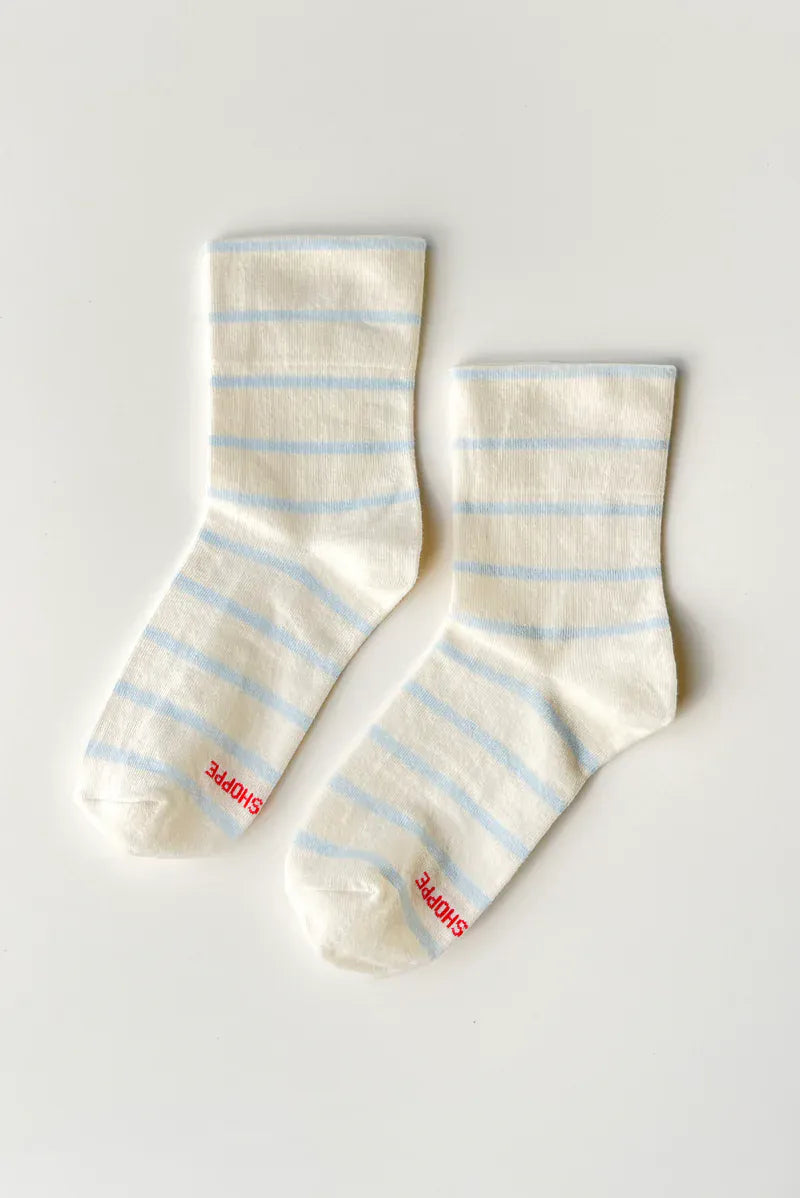 Le Bon Shoppe Wally Socks in Sky