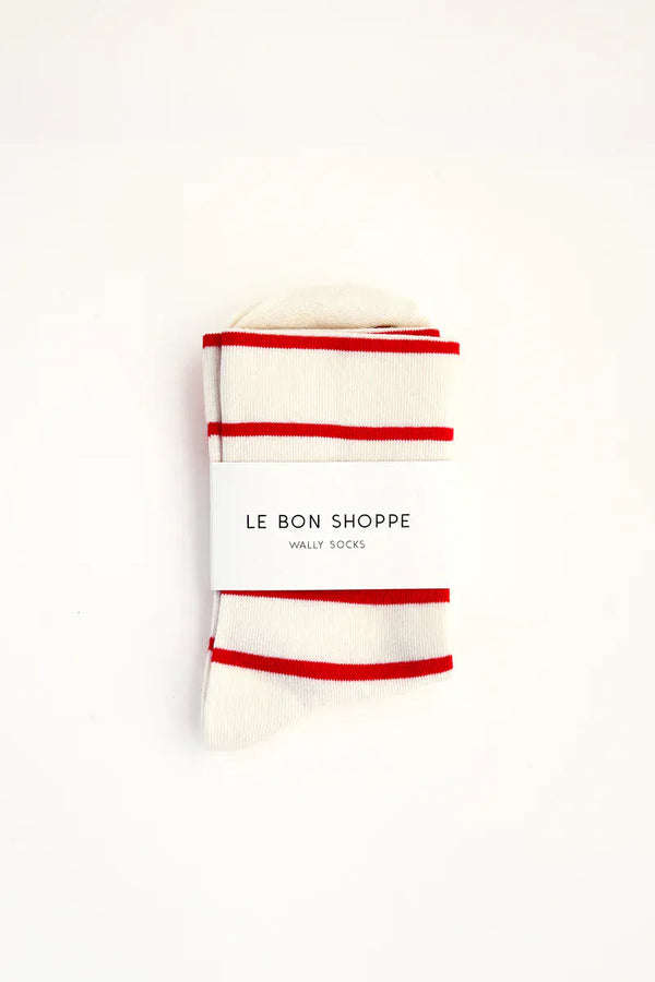 Le Bon Shoppe Wally Socks Candy Cane