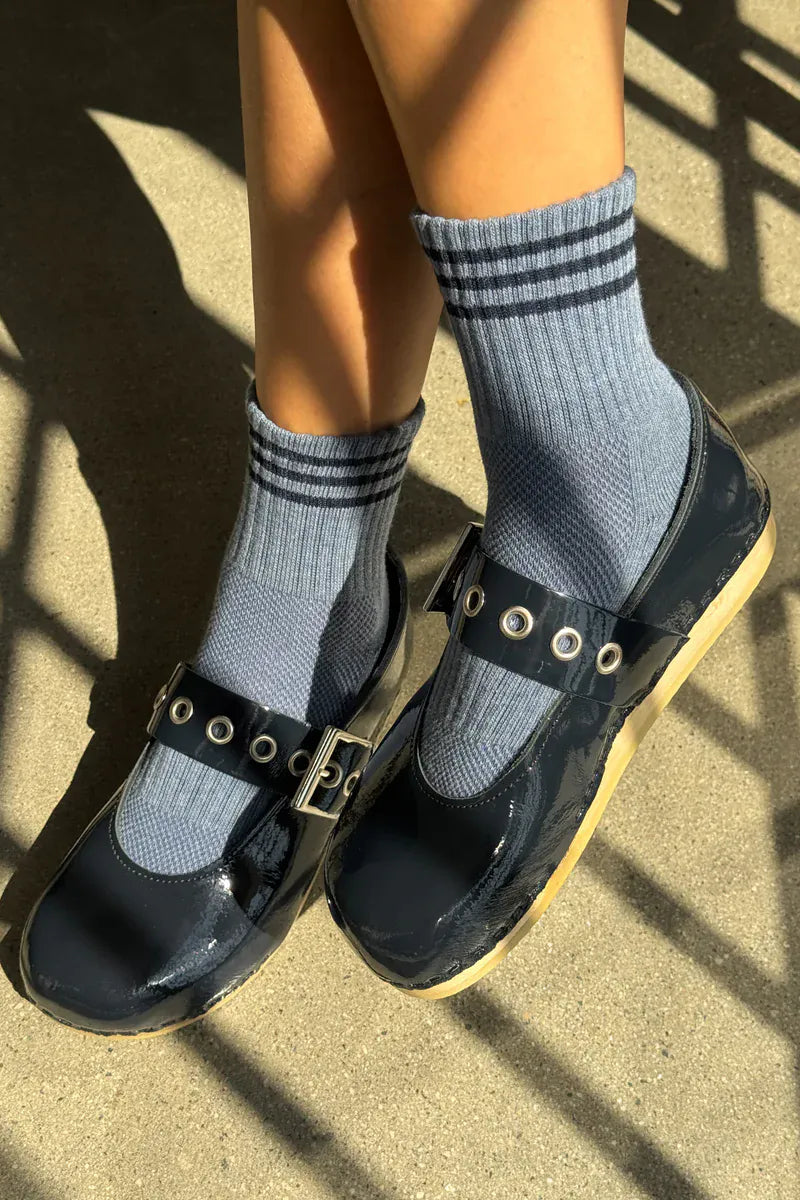 Le Bon Shoppe Girlfriend Sock in Indigo