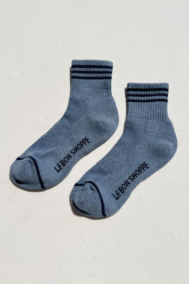 Le Bon Shoppe Girlfriend Sock in Indigo