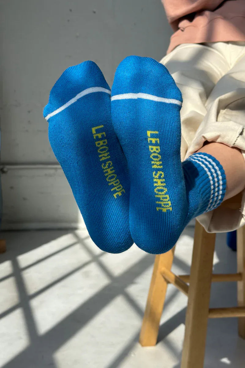 Le Bon Shoppe Girlfriend Sock in Royal Blue