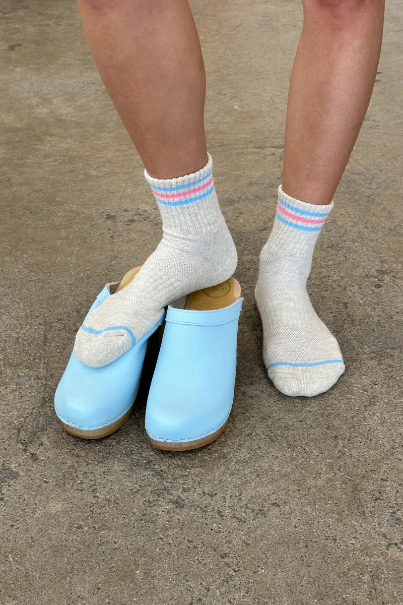 Le Bon Shoppe Girlfriend Sock in Bright Grey