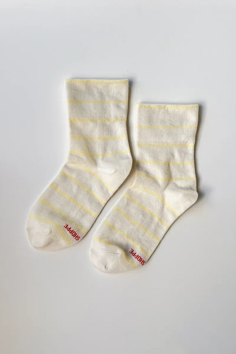 Le Bon Shoppe Wally Socks in Lemon