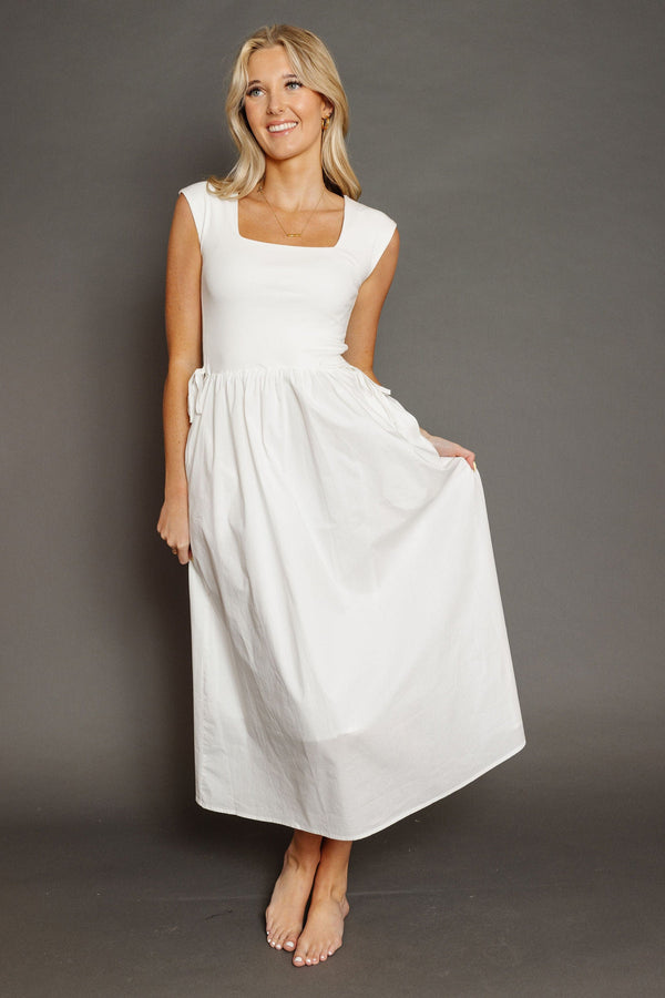 Sweet Daydreams Dress in Off White