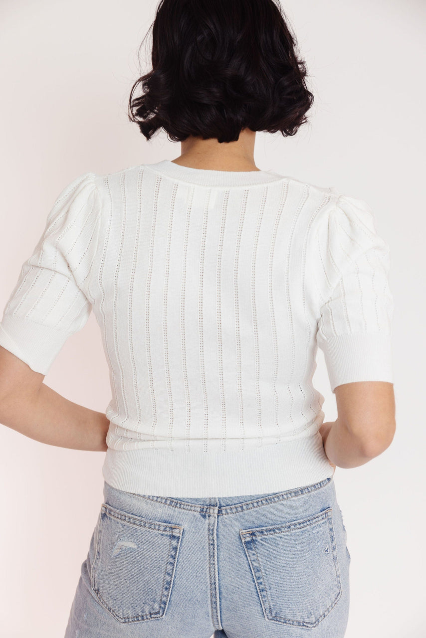 Val Sweater in Off White