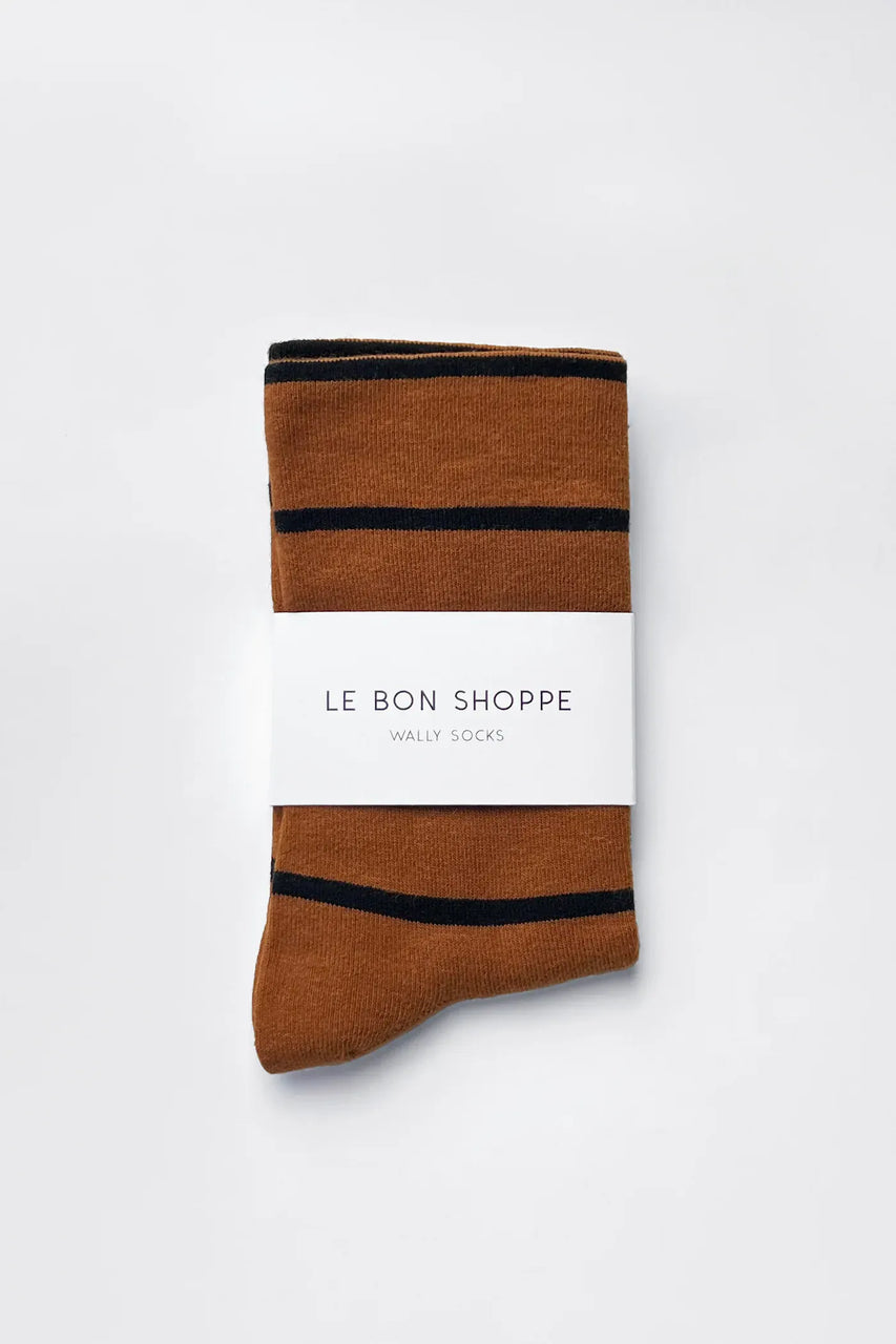 Le Bon Shoppe Wally Socks in Camel