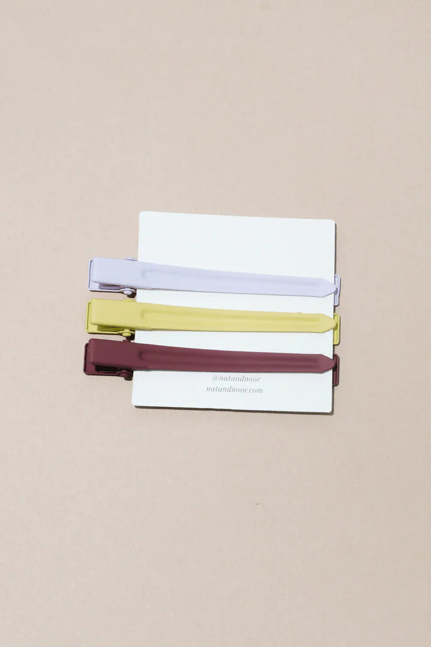 Yarrow Clips by Nat + Noor in Desert Sky