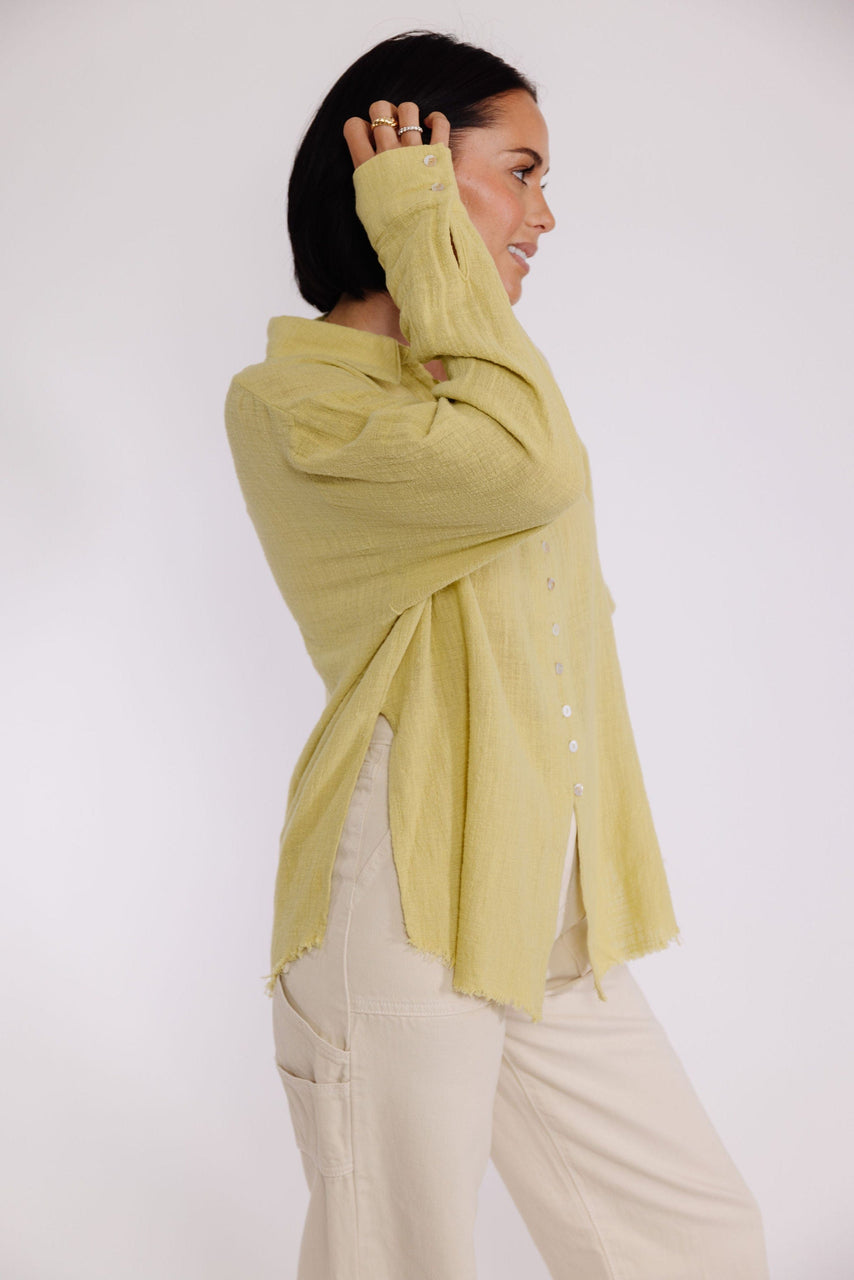 Yulia Blouse in Lime