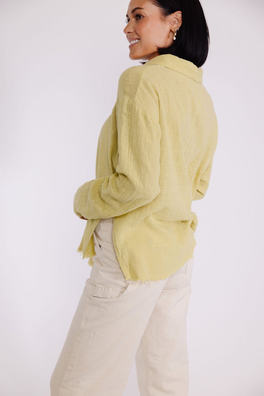 Yulia Blouse in Lime