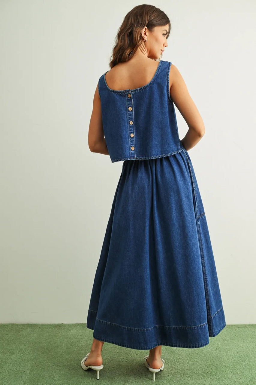 Zya Skirt - Denim