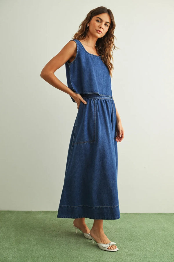 Zya Skirt - Denim
