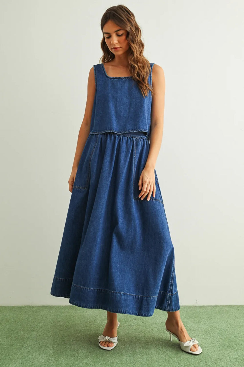 Zya Skirt - Denim