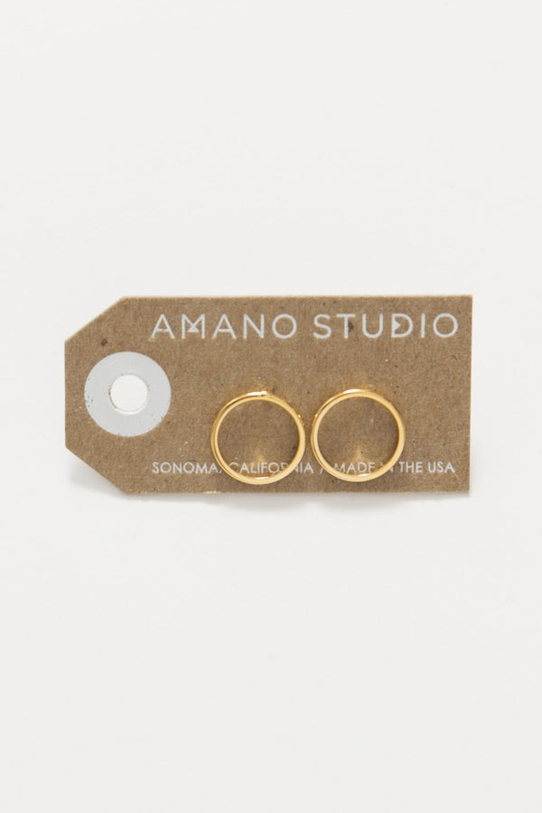 Amano Studio Modern Circle Studs
