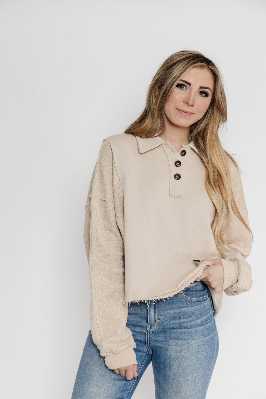 Amoray Sweatshirt in Khaki