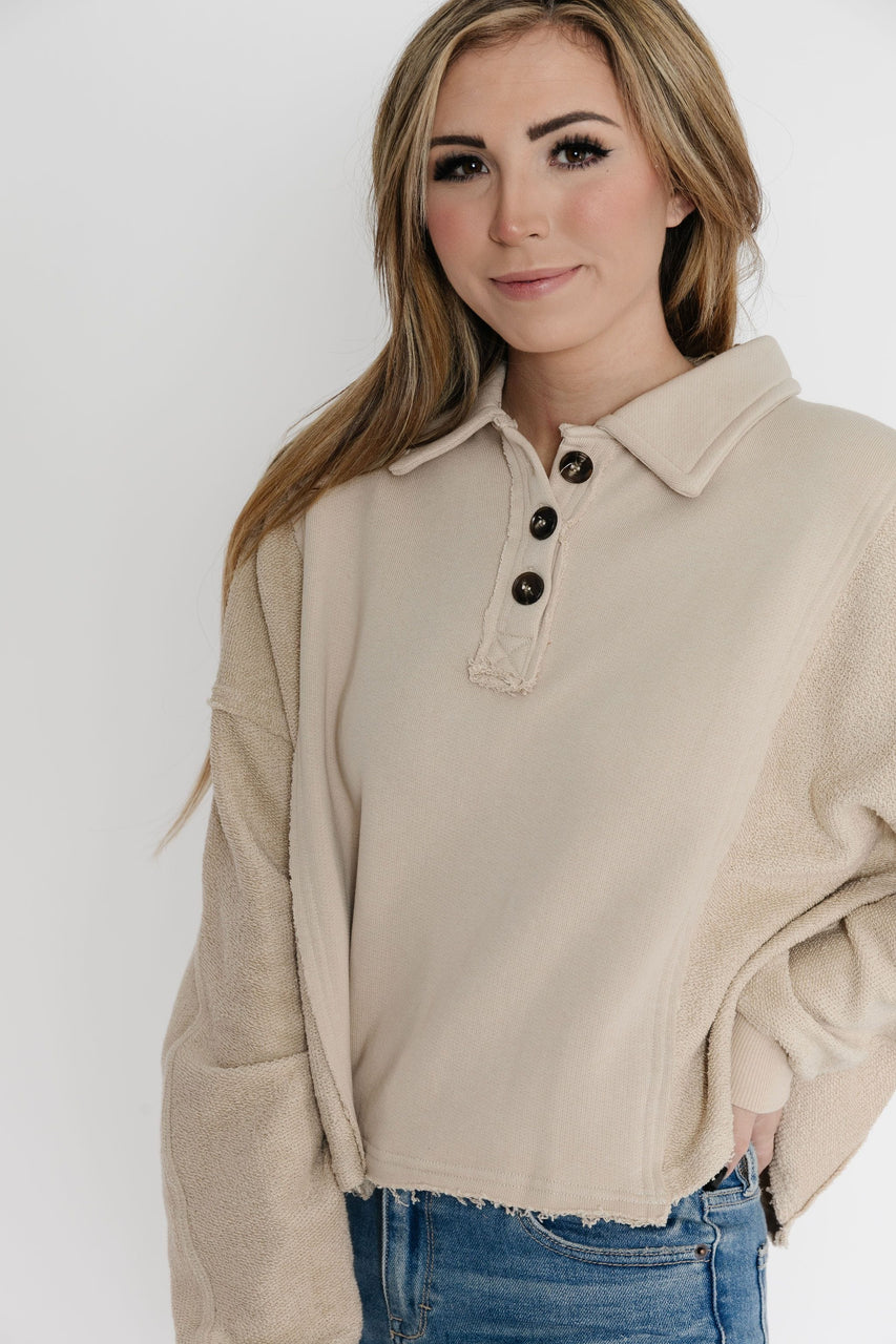 Amoray Sweatshirt in Khaki