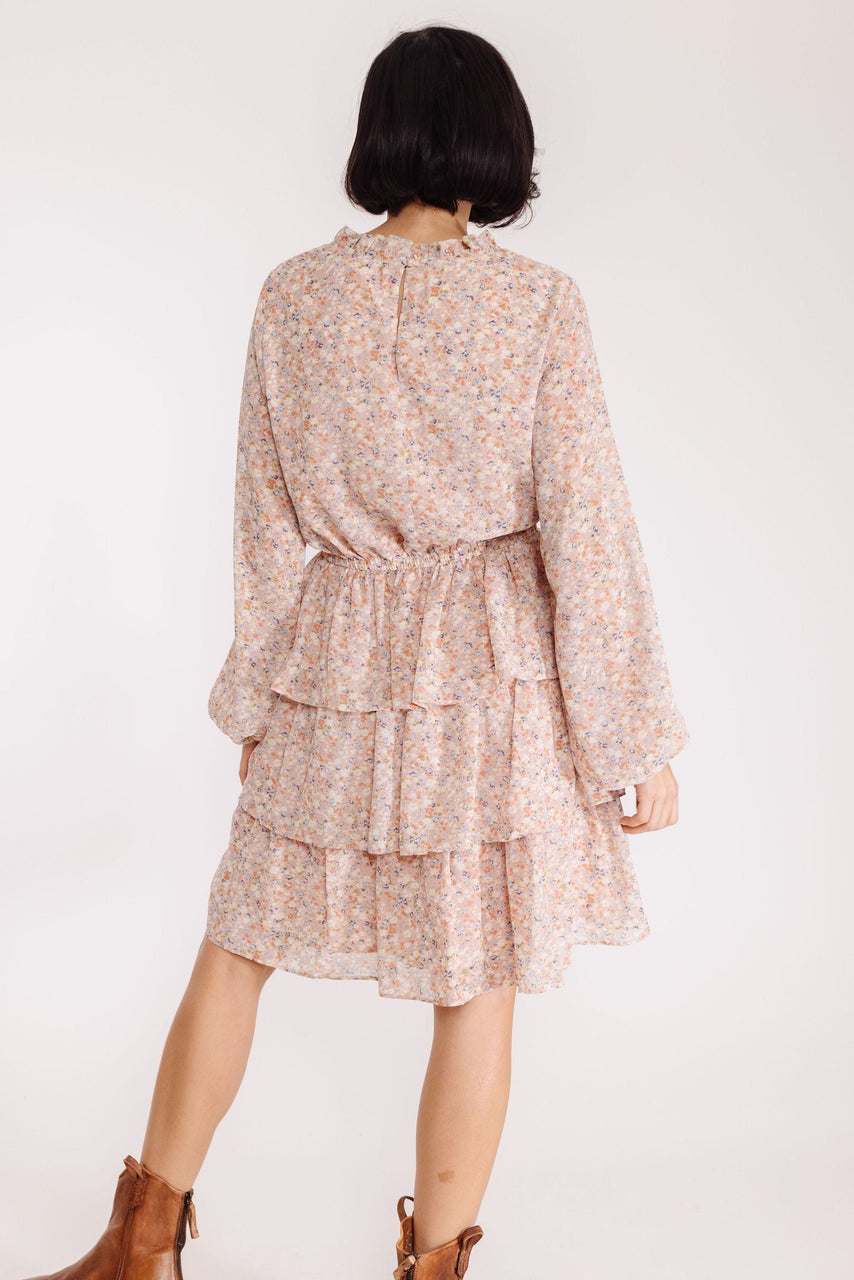 Annabelle Dress in Blush Floral