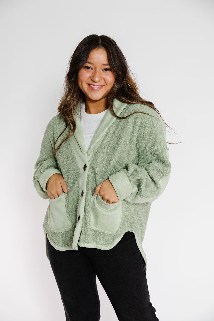 Ashe Jacket in Light Green