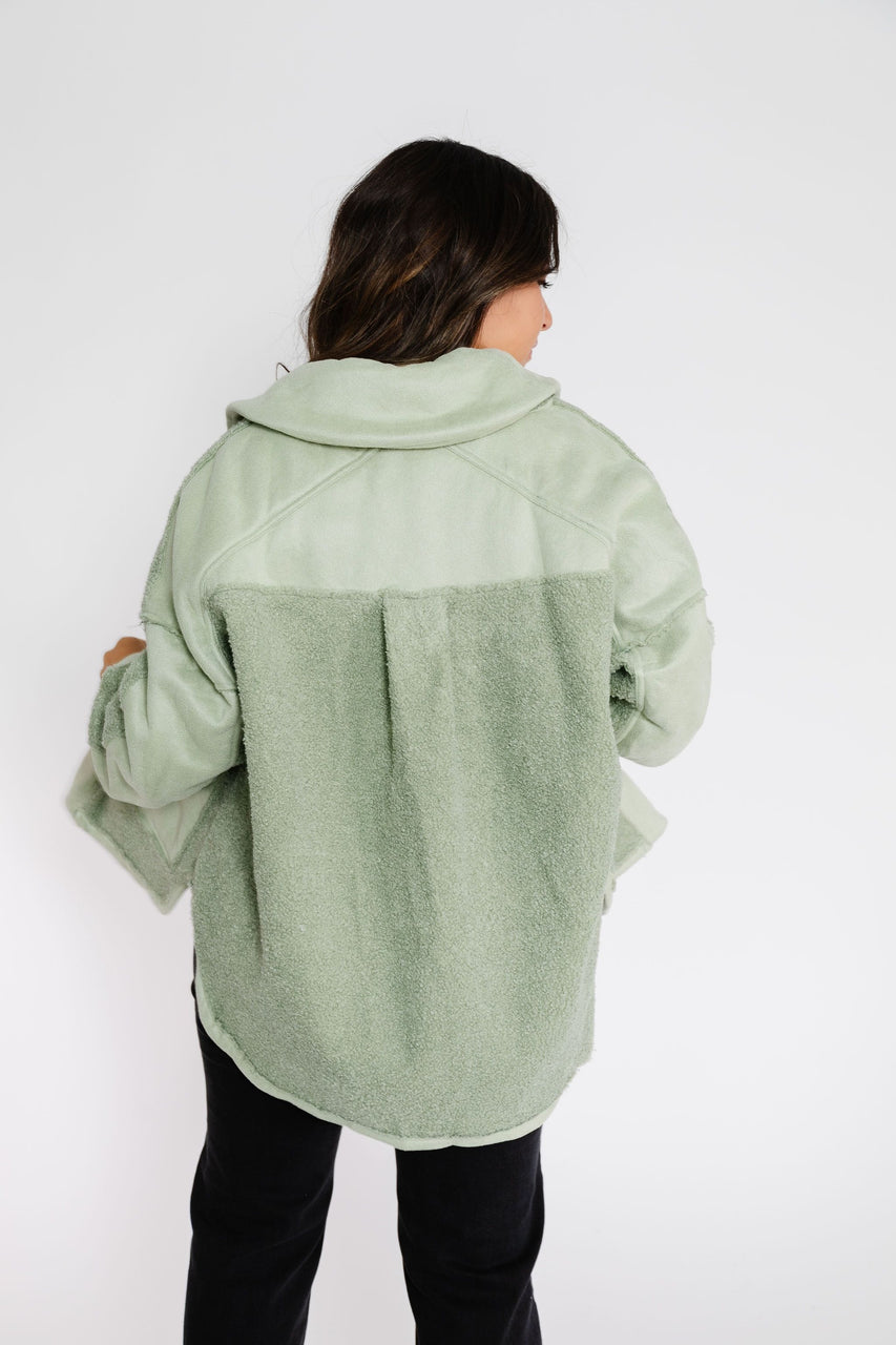 Ashe Jacket in Light Green