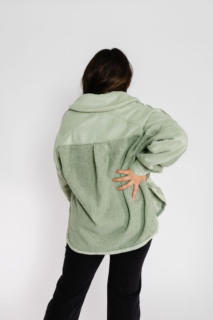 Ashe Jacket in Light Green