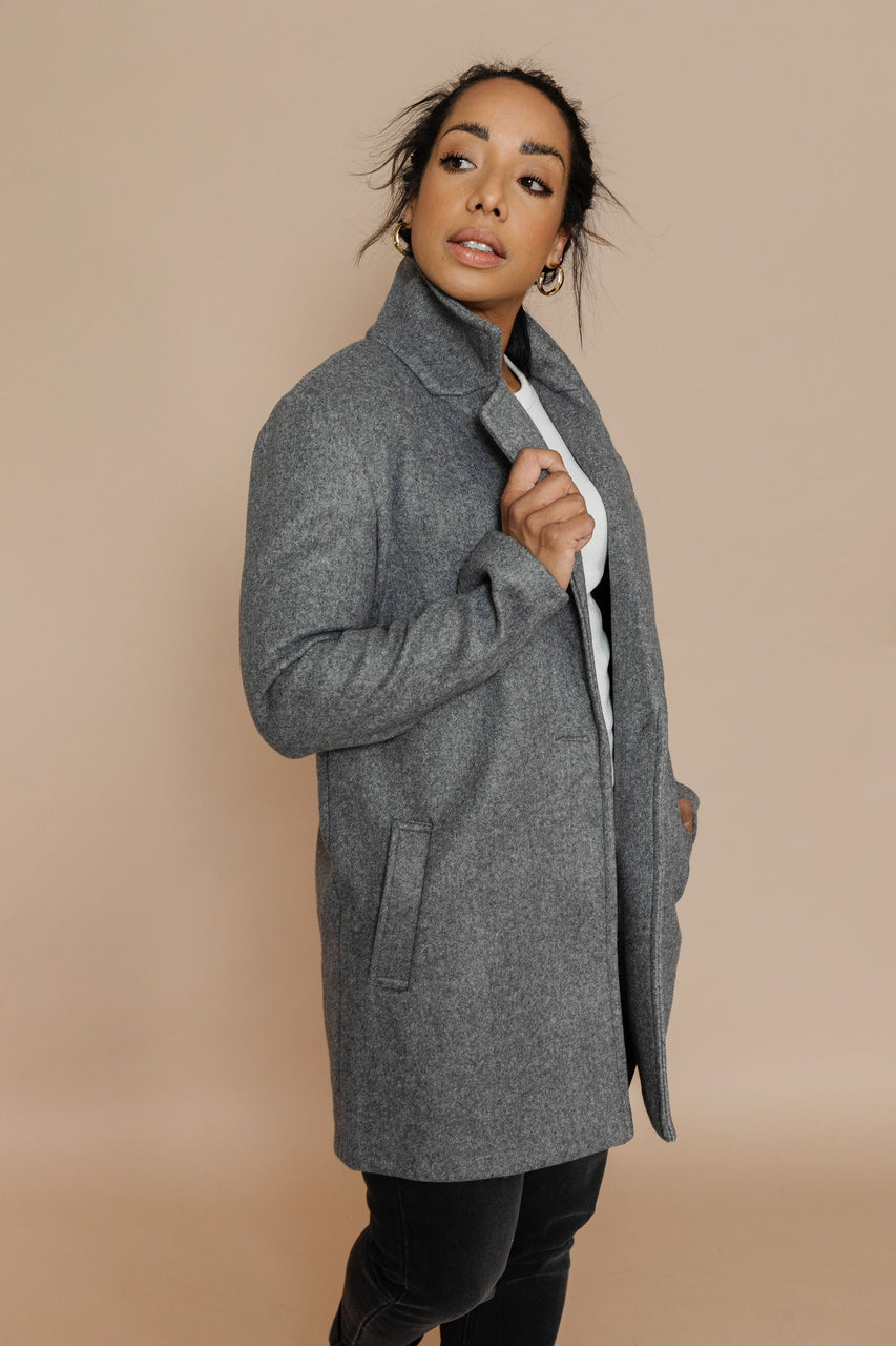 Audrey Coat in Grey