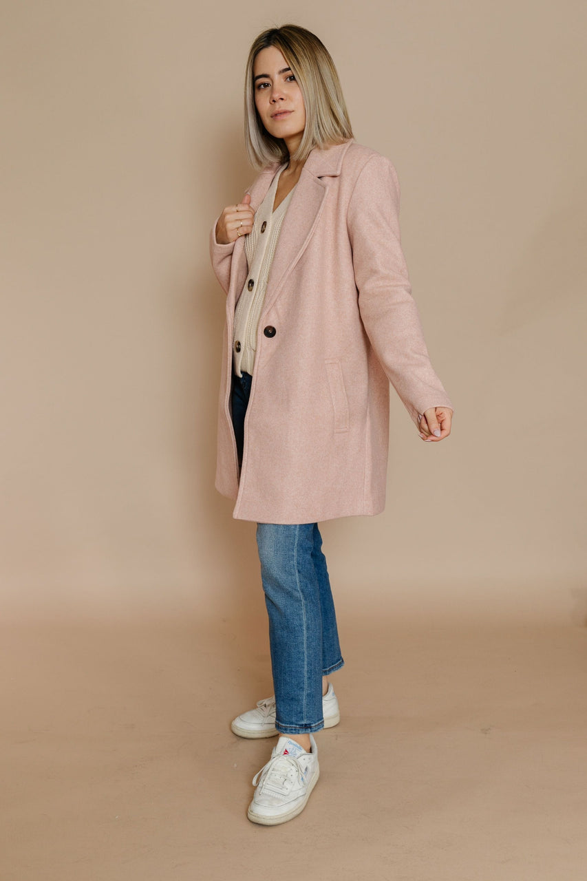 Audrey Coat in Mauve