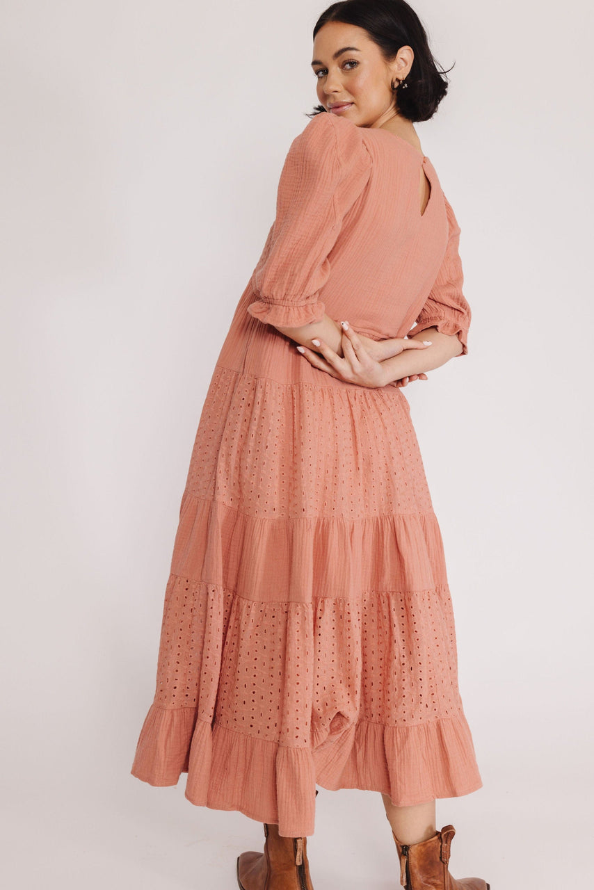 Azariah Dress in Mauve