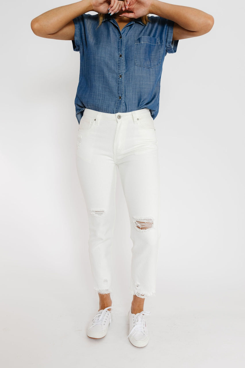 Beachcomber Denim in White