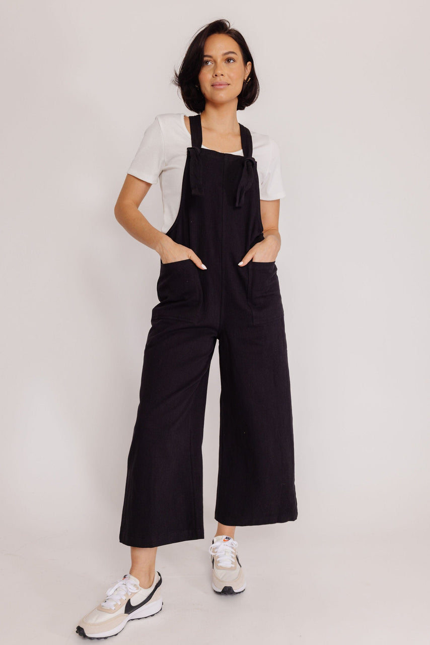 Bertram Overalls in Black