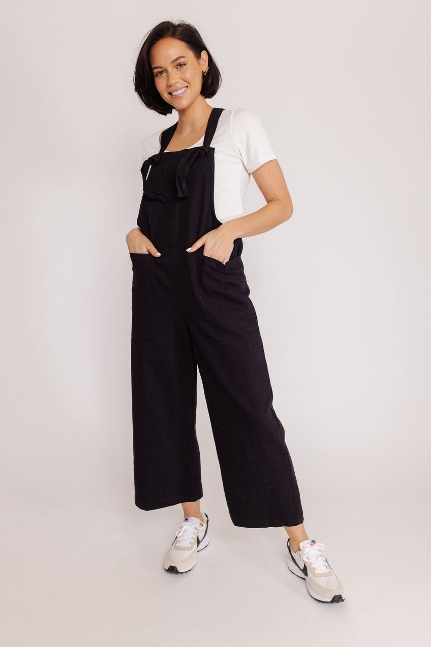 Bertram Overalls in Black