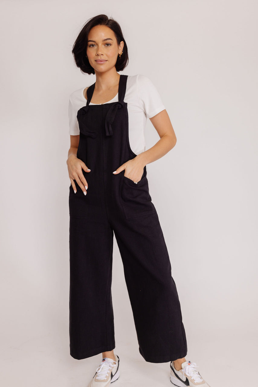 Bertram Overalls in Black